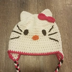 Hello Kitty Crochet Hat